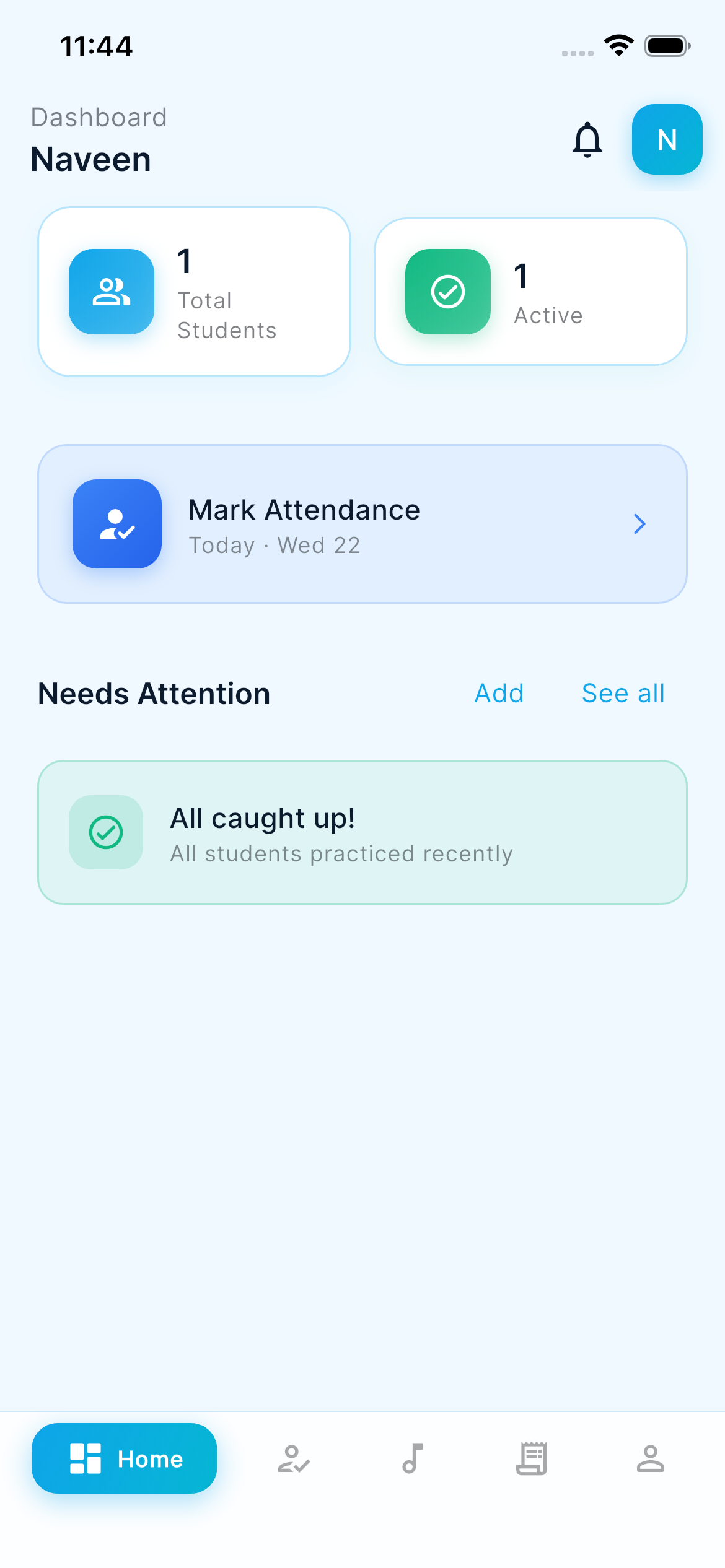 Teacher View